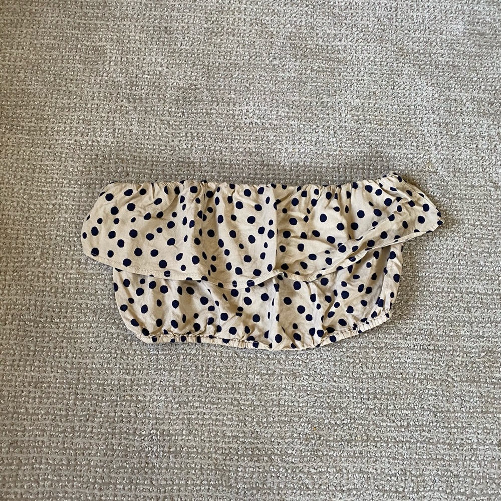 Urban Outfitters Polka Dot Crop Top/Bandeau